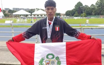 Brayan Huanca logra la medalla de plata en los 3,000 m. en el Panamericano U20
