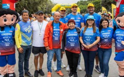 Más de 4 mil personas corrieron por una infancia feliz
