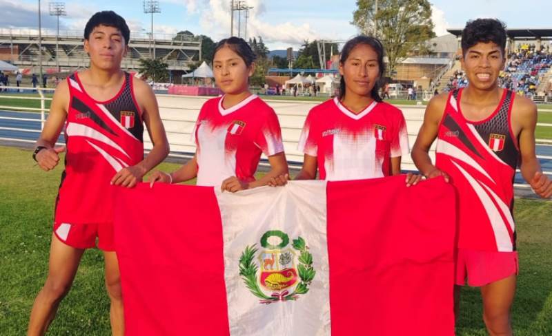 Perú dominó los 3,000 mil con obstáculos en el Panamericano U20 de Bogotá