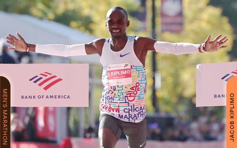 Kiplimo gana la Maratón de Chicago y Feysa es la reina en damas