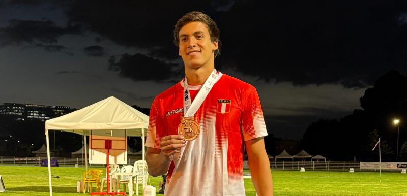 Atletismo Peruano logra dos medallas de bronce en Panamericano U20 de Bogotá