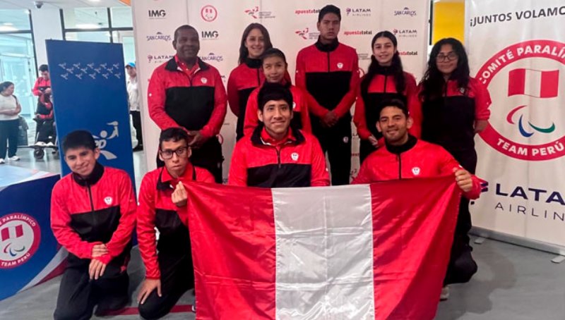 Para atletas viajan a los Juegos ParaPanamericanos Junior de Santiago