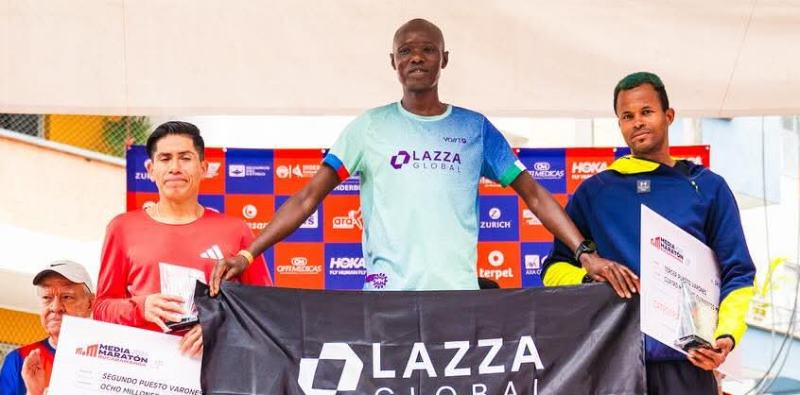 Ambrocio y De la Cruz suben al podio de la Media Maratón de Bucaramanga – Colombia