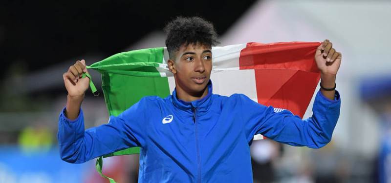 Mattia Furlani del salto de longitud se anima a correr en el 2026 los 100 mp