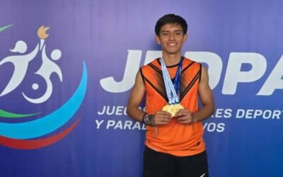 Atleta piurano Eduardo Rentería Chumacero logra tres medallas en Juegos Nacionales Escolares 2025