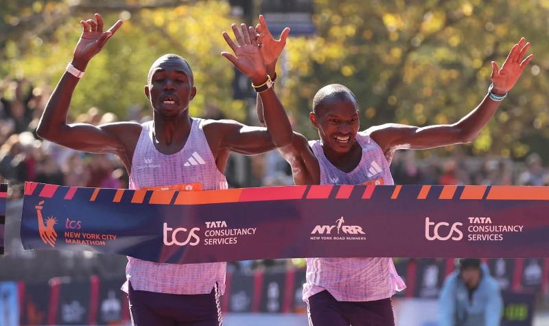 Keniano Benson Kipruto gana la Maratón de Nueva York en una final de infarto