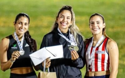 Velocista Paula Daruich obtuvo dos medallas en Gran Prix Sudamericano de Asunción