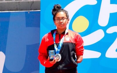 Sabrina Linares, gana plata en Juegos Parapanamericanos juveniles Santiago 2025