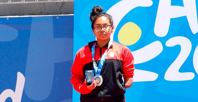 Sabrina Linares, gana plata en Juegos Parapanamericanos juveniles Santiago 2025