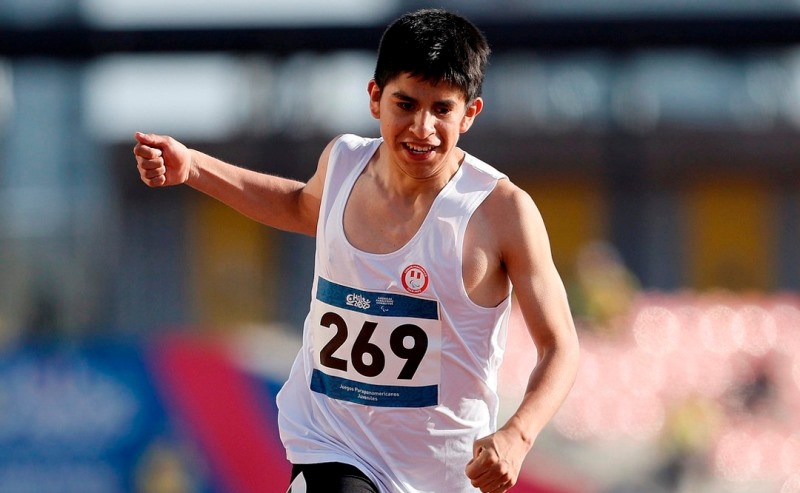 El para atleta nacional Samuel Ormeño gana la primera dorada en Juegos ParaPanamericanos Juveniles