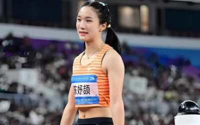 Yujie Che, la promesa asiática de la velocidad registra los 100 m. (11.10)