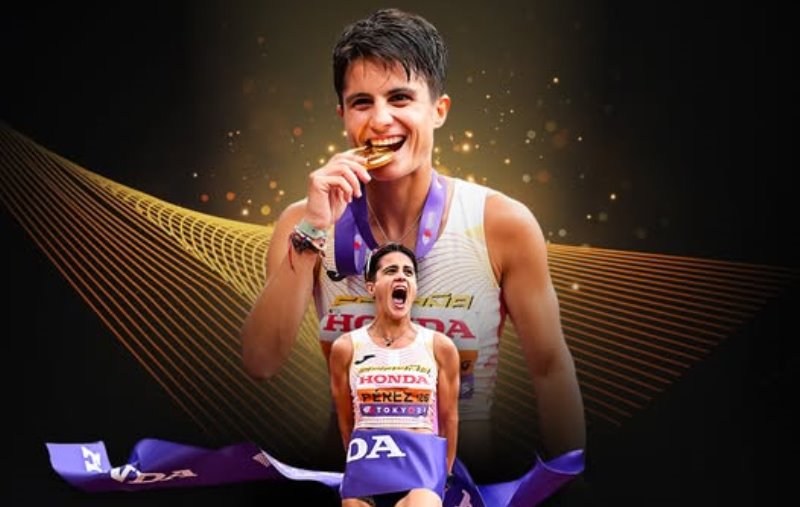 Marchista española María Pérez fue elegida la mejor atleta del año por la World Athletics