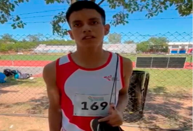 Cristopher Johao Briceño Ramírez gana su segunda medalla en el Sudamericano Escolar de Asunción