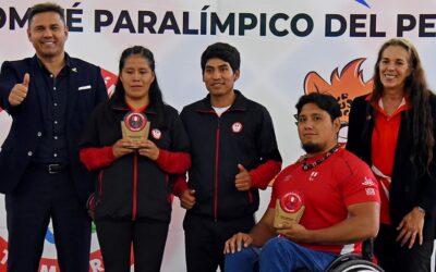 Para Atletas Neri Mamani y Kenny Pacheco son los mejores para deportistas del 2025