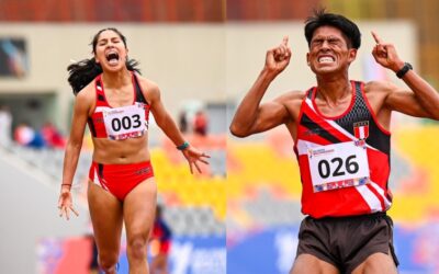 Perú en la cima del atletismo bolivariano con Anita Poma (1,500m) y José Luis Rojas (5,000m)