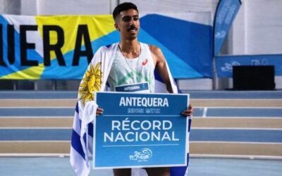 Valentín Soca estableció un nuevo récord sudamericano indoor en Antequera