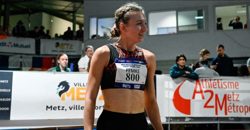 Femke Bol no correrá, por el momento los 800 metros