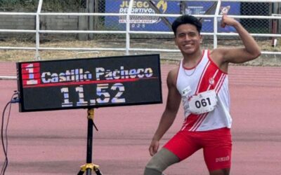 Para atleta Jesús Castillo logra el oro en Colombia en 100m. con récord nacional
