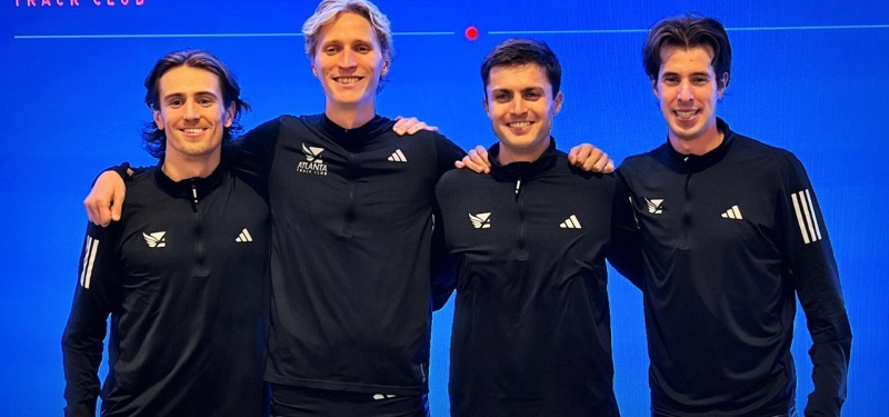 Posta de los Estados Unidos rompe el récord mundial de 4X800m en pista corta (7:10.29)