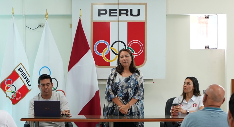 COP presentó a Vanessa Endo como jefa de Misión de los Juegos Suramericanos Junior Panamá 2026
