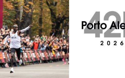 Eliud Kipchoge llega a Brasil con su proyecto de correr siete maratones en siete continentes