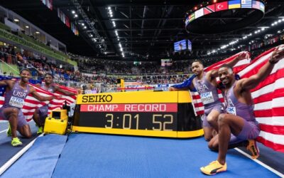 El Campeonato Mundial de Pista Cubierta en Pomorze 26, bate récords, establece un referente para la temporada mundial