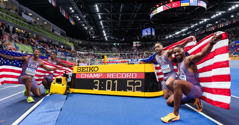 El Campeonato Mundial de Pista Cubierta en Pomorze 26, bate récords, establece un referente para la temporada mundial