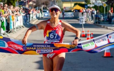 Evelyn Inga gana la media maratón de la 45° edición de Dudinská 50 en Eslovaquia