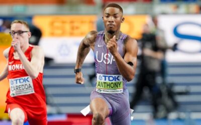 Mundial de pista cubierta Pomorze 26: Jordan Anthony cumple con una gran promesa