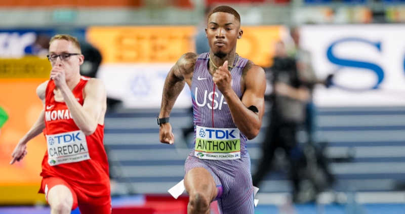 Mundial de pista cubierta Pomorze 26: Jordan Anthony cumple con una gran promesa