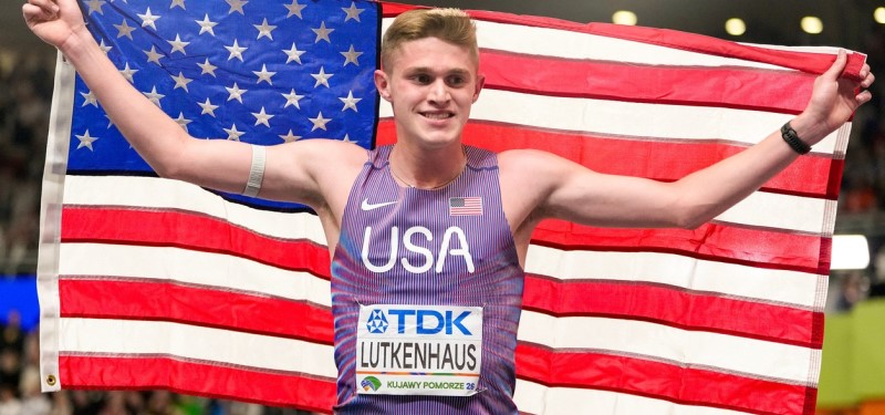 Lutkenhaus, el prodigio de 17 años hace historia con un oro de leyenda