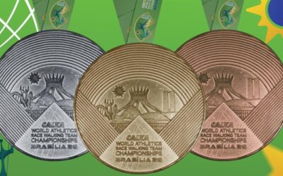 Se reveló las medallas para el Campeonato Mundial de Marcha en Brasilia