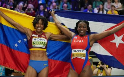 Mundial de pista cubierta Pomorze 26: cubana Leyanis Pérez se corona campeona mundial del salto triple