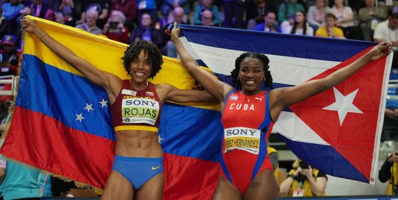 Mundial de pista cubierta Pomorze 26: cubana Leyanis Pérez se corona campeona mundial del salto triple