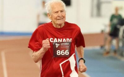 Canadiense Earl Fee de 97 años rompe récord mundial en 200 metros