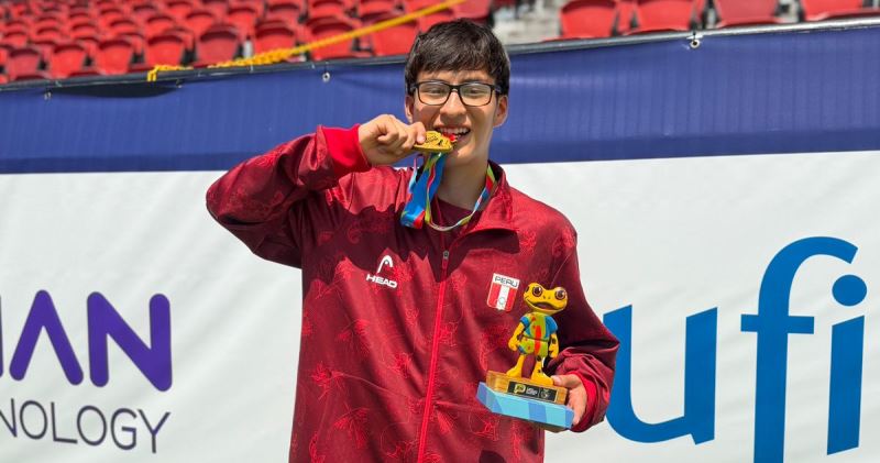 Marcha peruana logra la medalla de oro con George Espinoza en Juegos Sudamericanos de la Juventud