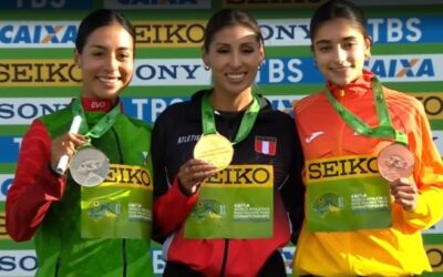 Kimberly García nuevamente campeona mundial de marcha atlética