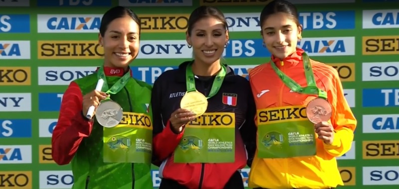 Kimberly García nuevamente campeona mundial de marcha atlética