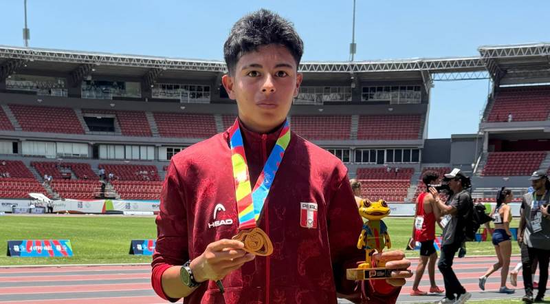 Thiago Goyzueta gana la primera medalla de oro en Juegos Suramericano de la Juventud Panamá 2026