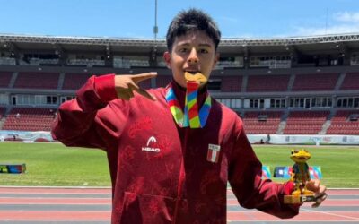 Thiago Goyzueta gana su segundo oro en los 2,000 con obstáculos en Juegos Sudamericanos de la Juventud