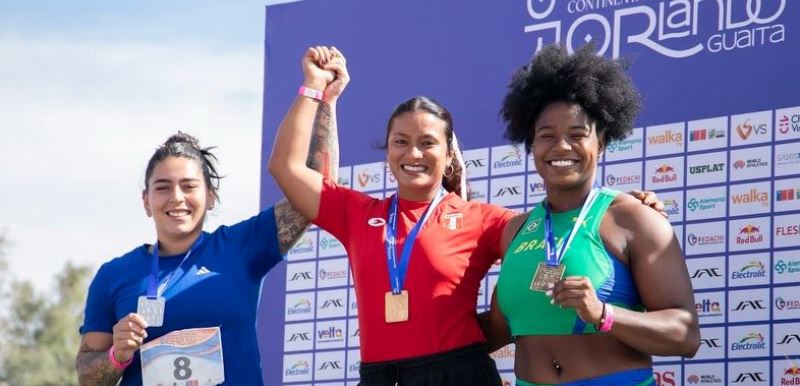 Ximena Zorrilla campeona en el martillo en el Orlando Guaita – Chile