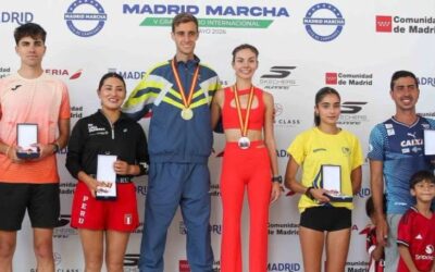 Evelyn Inga es subcampeona del Gran Premio Internacional Madrid Marcha