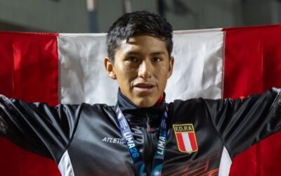 Jefferson Cuno obtuvo la medalla de bronce en el Iberoamericano de atletismo mayores