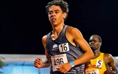 Colombiano Pedro Marín bate el récord sudamericano U23 de los 5.000 metros
