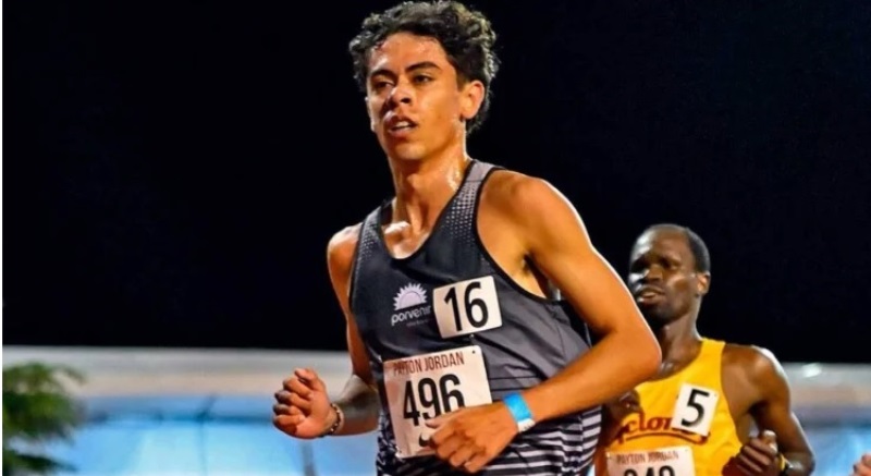 Colombiano Pedro Marín bate el récord sudamericano U23 de los 5.000 metros