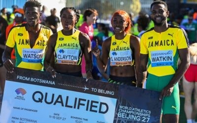 Jamaica y Botsuana hacen historia en el Mundial de Relevos Gaborone 2026