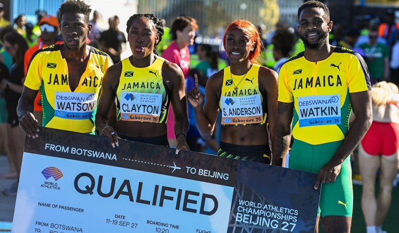 Jamaica y Botsuana hacen historia en el Mundial de Relevos Gaborone 2026