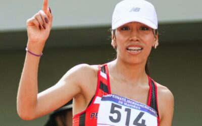 Verónica Huacasi y la posta 4×100 damas, sella la presentación del atletismo peruano en el Iberoamericano