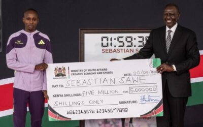 Sawe, es recibido como héroe en Kenia y premiado con un coche y 53.000 euros