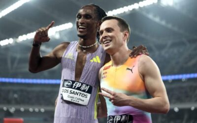 Dos Santos y Warholm el duelo de los 400 con vallas en la Diamond League de Oslo